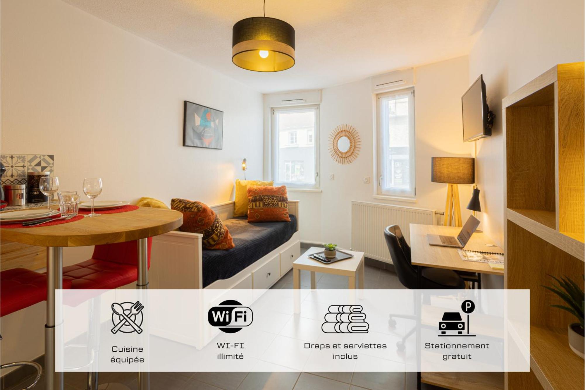 Studio Premium Arrivee Autonome 24S24H Troyes Exterior foto